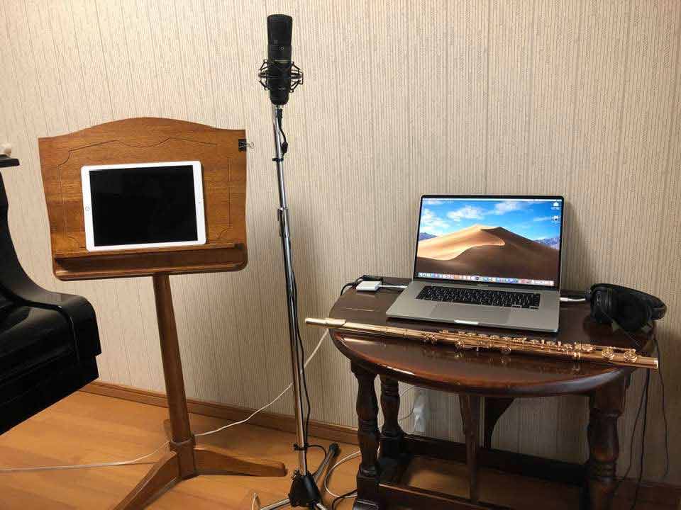オンラインフルートレッスン画像
