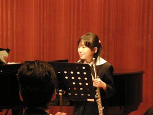 フルート教室発表会エノキザカスタジオ