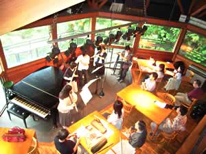 フルート教室夏期合宿写真
